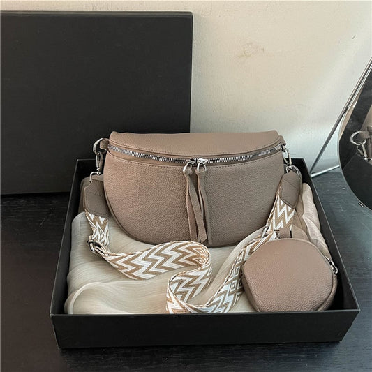 **👜 High-quality large-capacity crossbody bag with wallet**